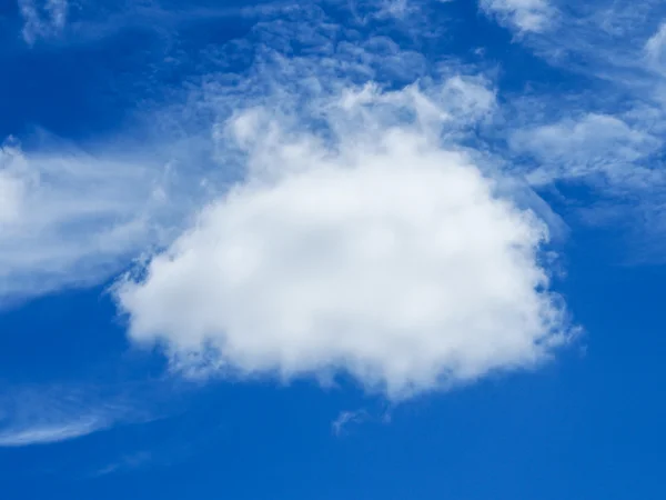 Blue sky with cloud — Stock Photo, Image