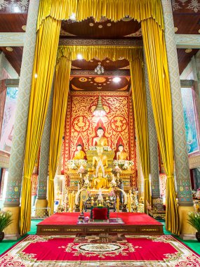 wat phrathat kilisede büyük Buda heykeli güzel yapmak