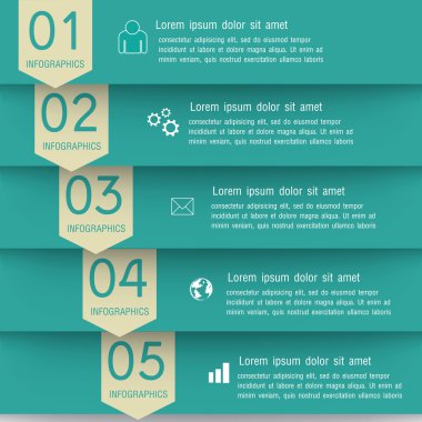 modern tasarım infographics vektör eps 10