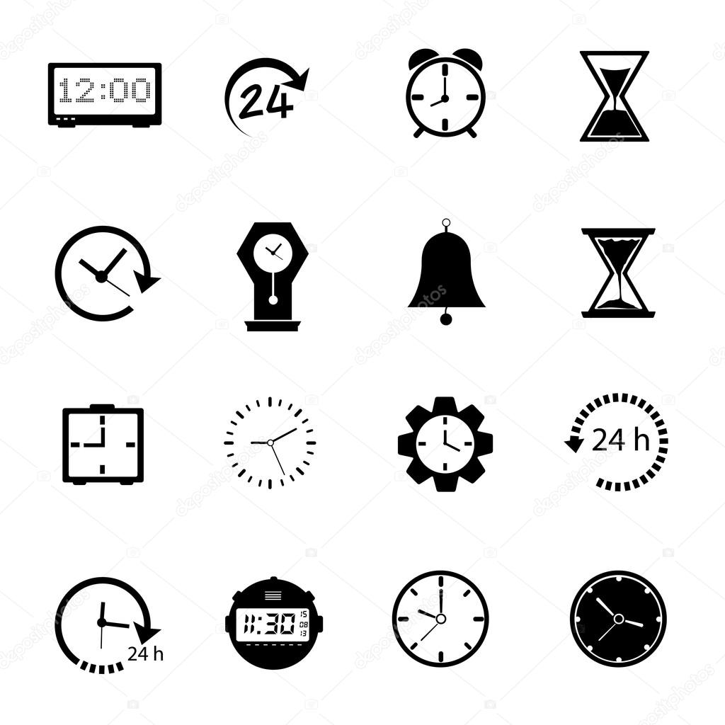 Time icons Vector.