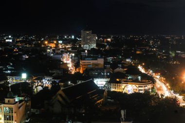 Chiang mai, Tayland - 14 Temmuz 2014: chiang mai Tarih havadan görünümü 
