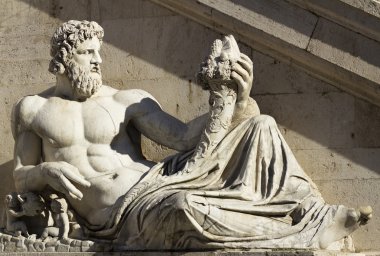 heykel piazza venezia - roma, İtalya.