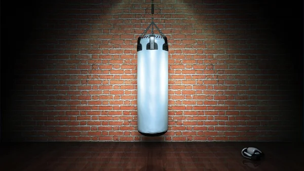 Sac de boxe punch — Photo