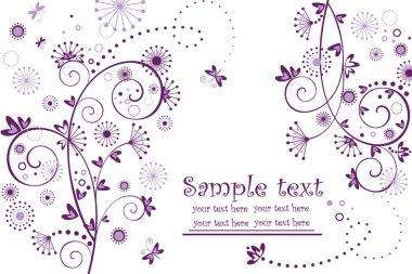 çiçek tebrik kartı