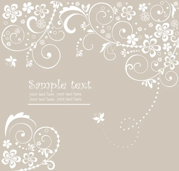 Wedding card — Stock Vector