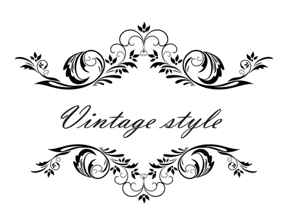 Vintage header — Stock Vector