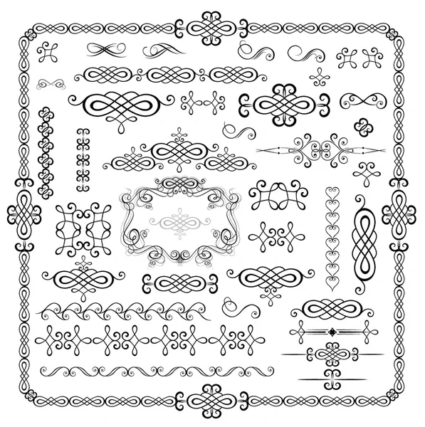 复古黑色模具 — 图库矢量图片