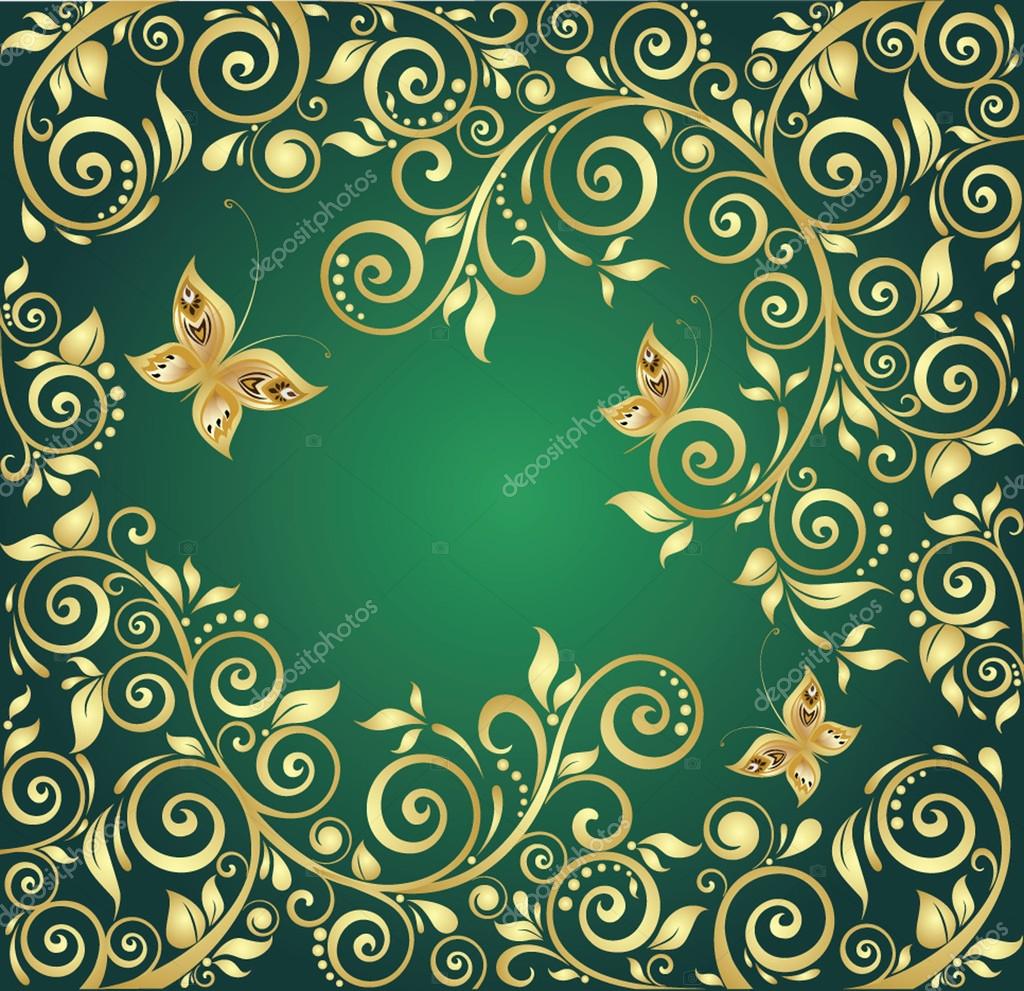 Vintage gold background Stock Vector Image by ©antonovaolena 19866577