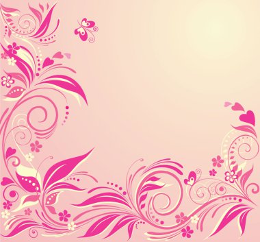 pembe tebrik kartı