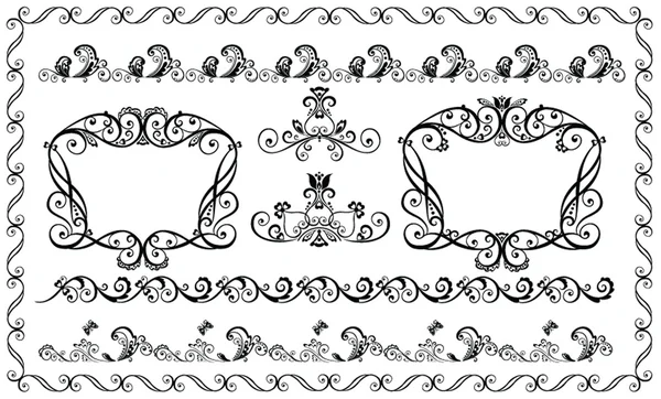 Elementos decorativos — Archivo Imágenes Vectoriales