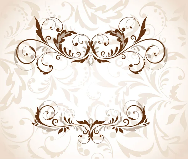 Bruiloft bloemen frame — Stockvector