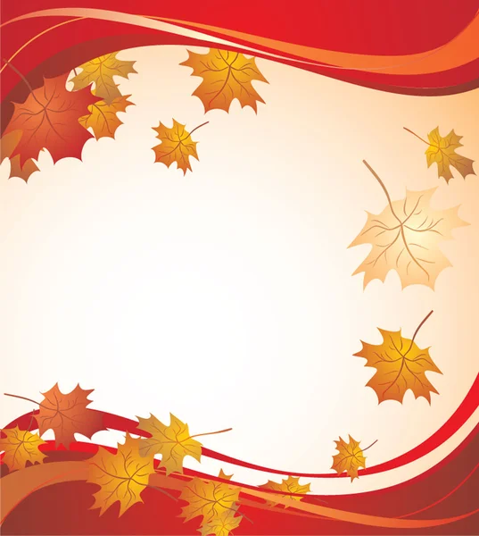 Herfst banner — Stockvector