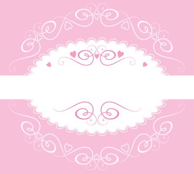 güzel pembe çerçeve