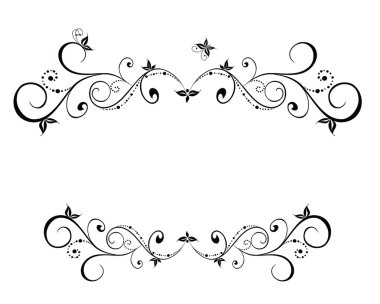 siyah çerçeve çiçek düğün