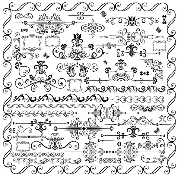 Elementy projektu. zestaw. — Wektor stockowy