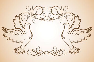 Download Doves Wedding Free Vector Eps Cdr Ai Svg Vector Illustration Graphic Art