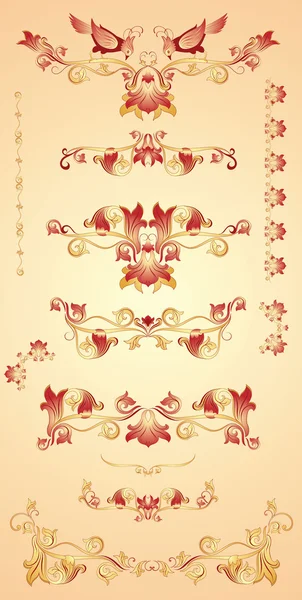 Partida Gold Vintage — Vector de stock