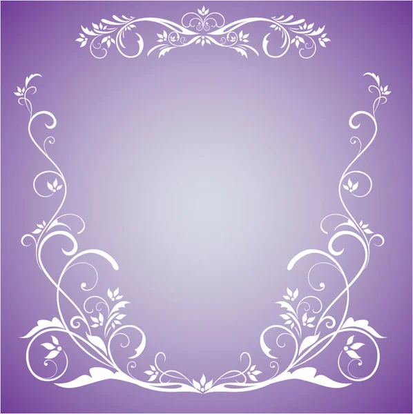 Wedding border — Stock Vector