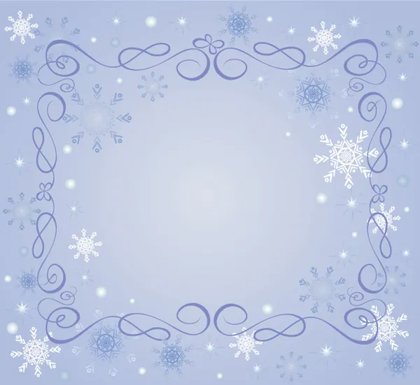 Cadre de Noël — Image vectorielle