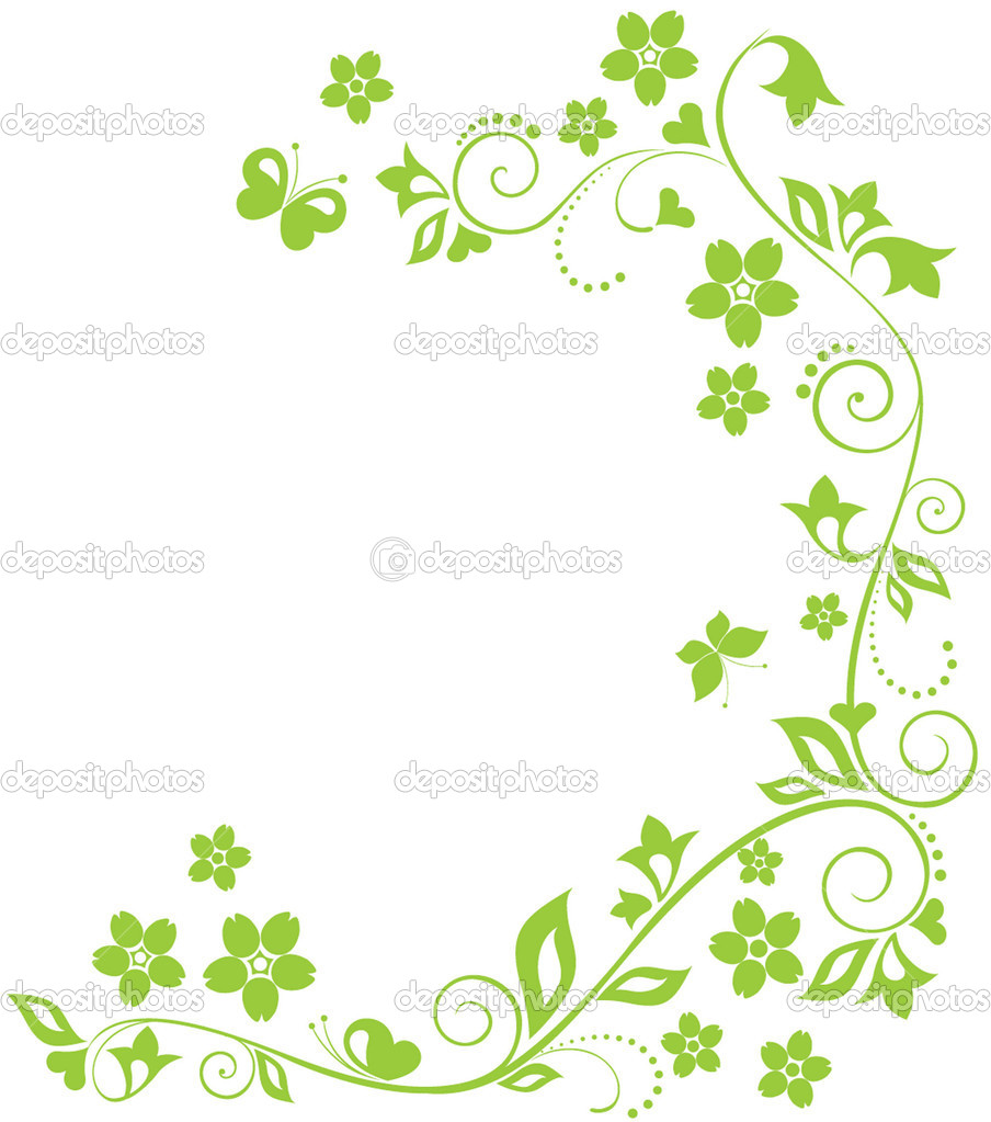 Green border