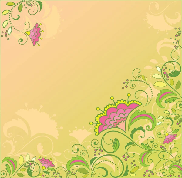 Floral background — Stock Vector