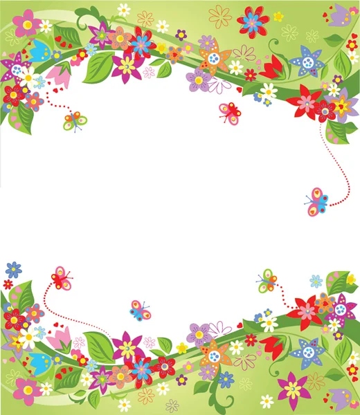 Spring background — Stock Vector