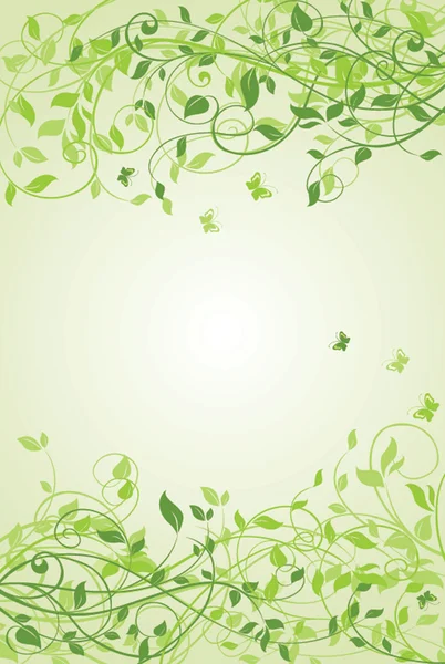 Banner de primavera — Vector de stock