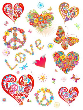 renkli baskılar için yaratıcı tasarım