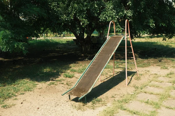 Vintage Playground Swing Park — ストック写真