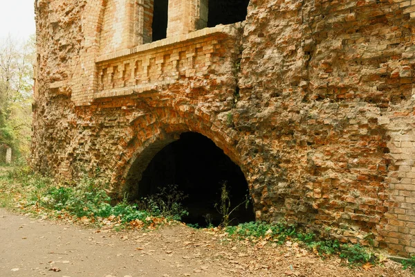 Όμορφα Ερείπια Κατάφυτα Βλάστηση Του Φρουρίου Tarakaniv Tarakaniv Χωριό Dubno — Φωτογραφία Αρχείου