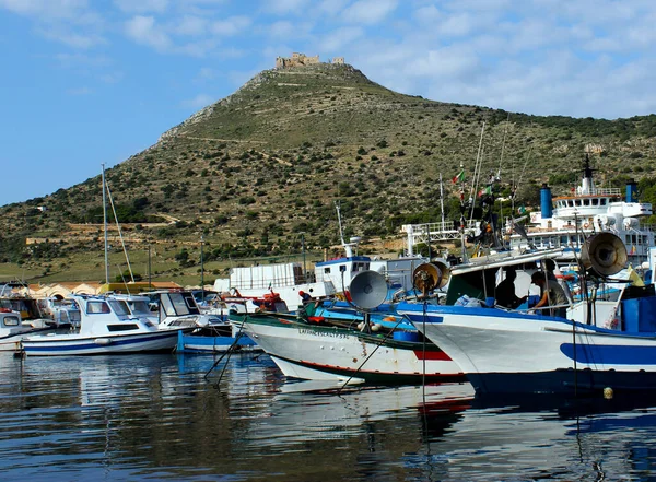 Egadi Islands Favignana azure sea and beautiful nature.