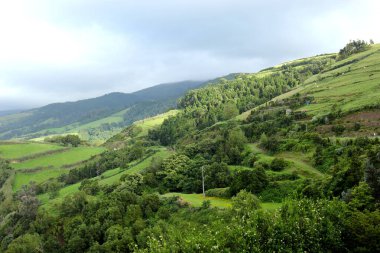 Sao Miguel is an evergreen island in the Atlantic Ocean.