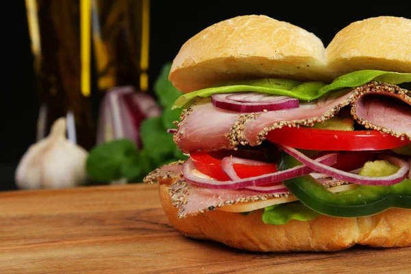 Sandwich-Detail — Stockfoto