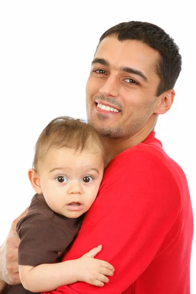 Baby and Father — Stock Photo, Image