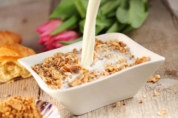 Table Breakfast — Stock Photo, Image