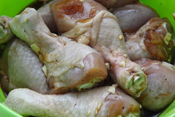 Ayam Paha Ayam Dimasak Dapur — Stok Foto