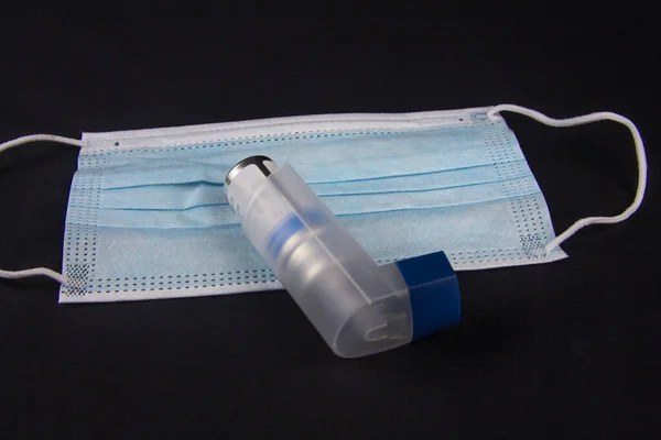 Mascarilla Médica Inhalador Para Enfermedades Pulmonares — Foto de Stock