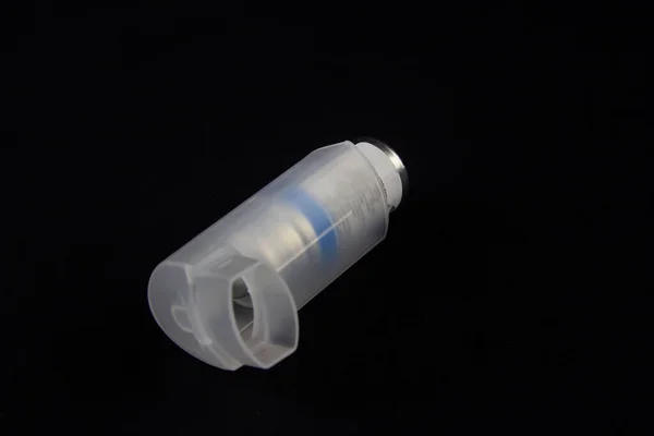 Inhaler Treatment Bronchial Asthma — Stock Photo, Image