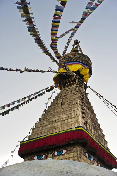 The biggest stupa of Kathmandu, Nepal — Stock Photo, Image