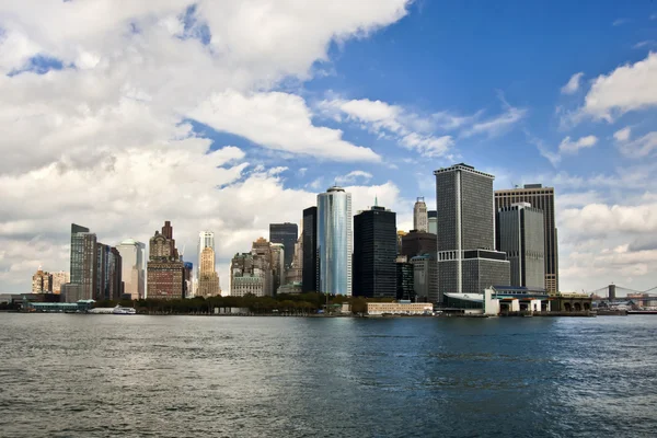 Manhattan Skyline em Nova York — Fotografia de Stock
