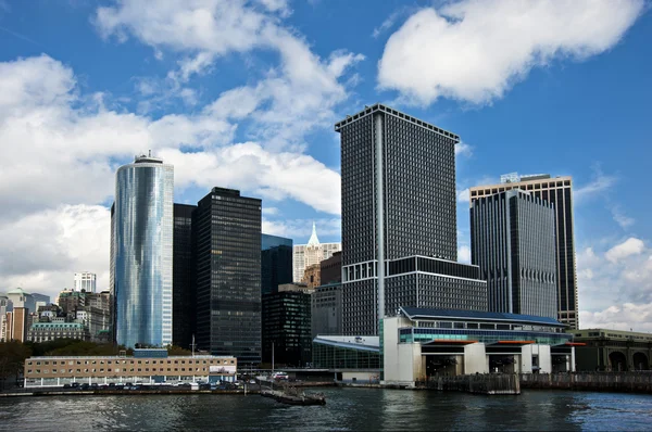 New York 'ta Manhattan Skyline — Stok fotoğraf