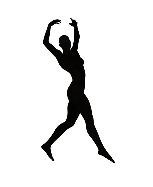 Flamenko dans kadın — Stok Vektör