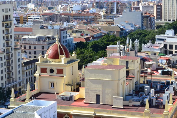 Vista aérea Málaga — Fotografia de Stock