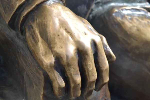 Hand skulptur — Stockfoto