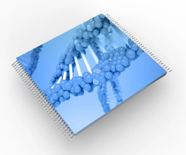 DNA Mikro işlemciler — Stok fotoğraf