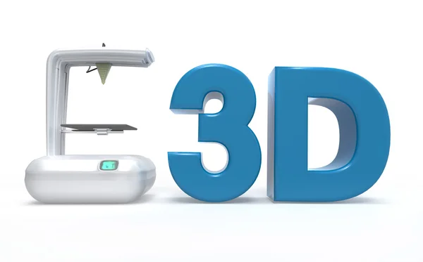 打印机 3d — 图库照片