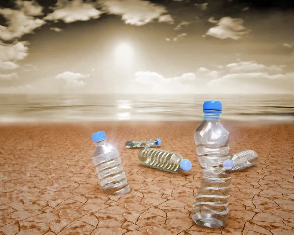 Plastic bottles — Stock Photo, Image