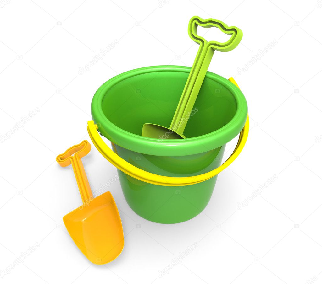 Pail and Shovel — Stock Photo © Giovanni_Cancemi 27954397