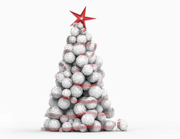 Palle albero di Natale — Foto Stock