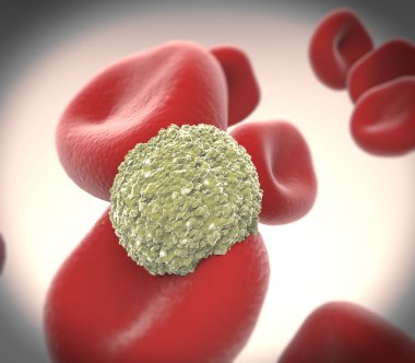 Red blood cells cholesterol clipart